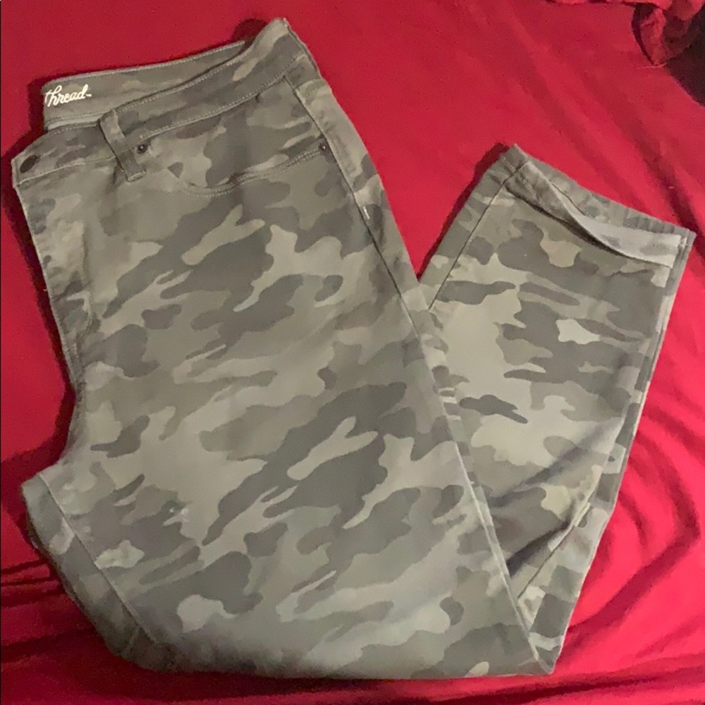 camo jeans!!